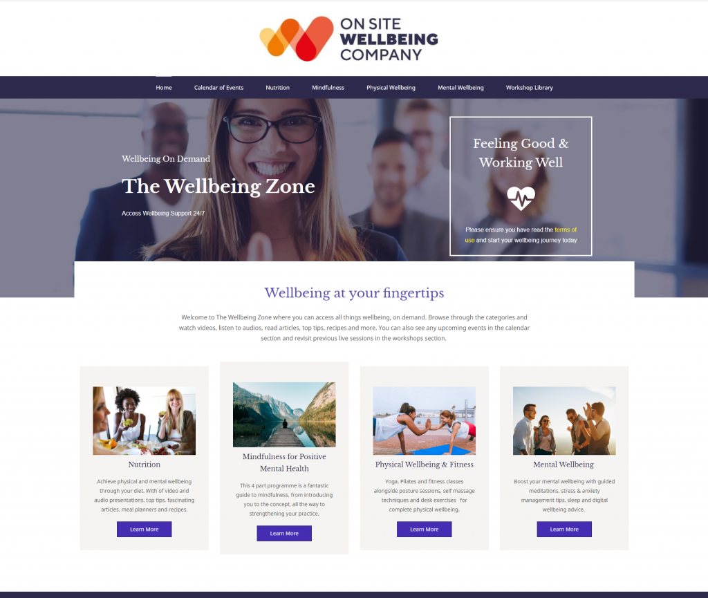 Virtual Wellbeing Platform